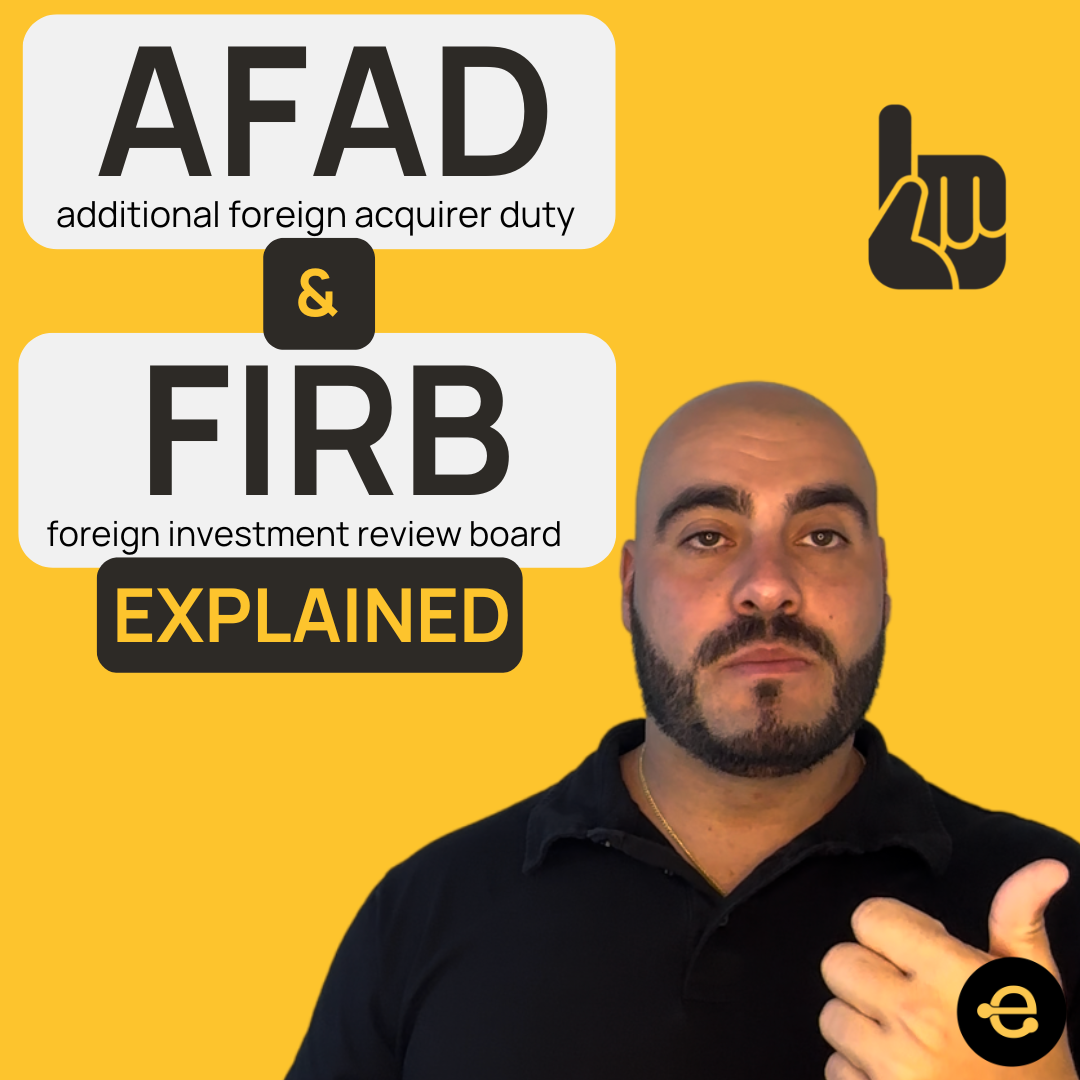 AFAD & FIRB FINALLY explained EASILY to QLD real estate agents!